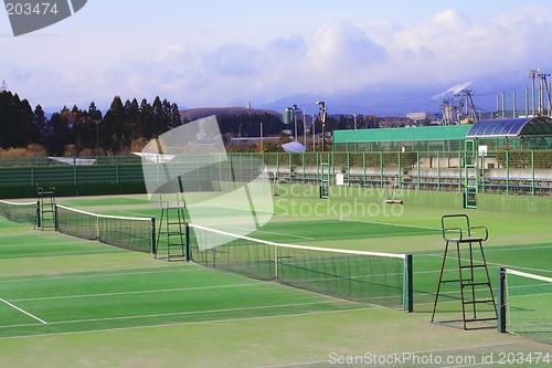 Image of Tennis courts