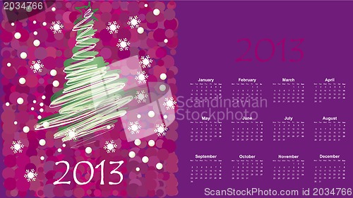 Image of calendar to a new 2012 year