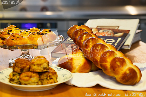 Image of Mouth watering assortment of bakery items
