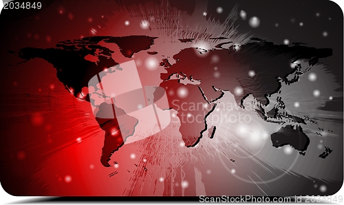 Image of World map design