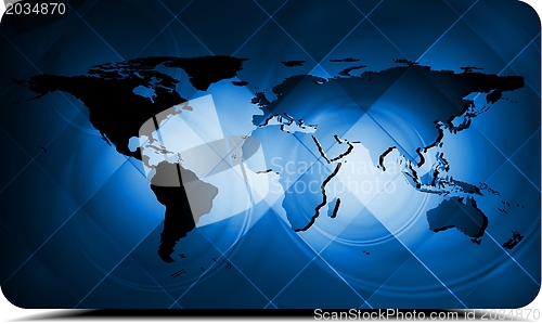 Image of World map design