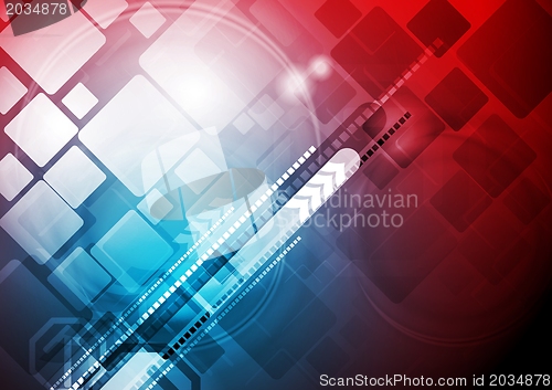 Image of Abstract tech design