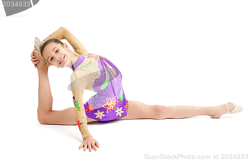 Image of Young Girl Gymnast