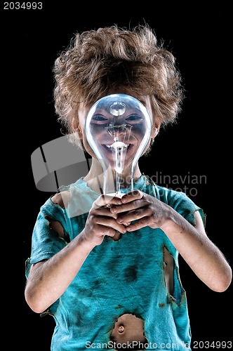 Image of Funny little electrician