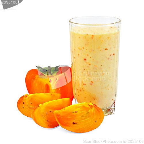 Image of Milkshake with persimmons
