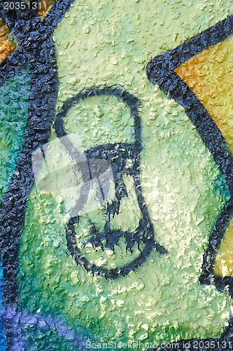 Image of Graffiti pattern