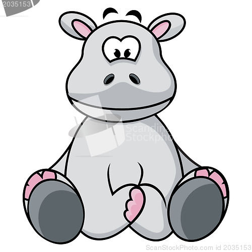 Image of Cute Hippo