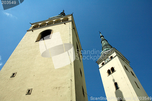 Image of church towers