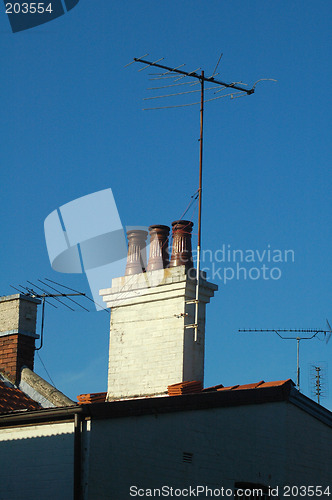 Image of antenna & chimney