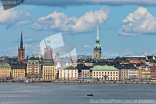 Image of Stockholm of the old city. Sweden.