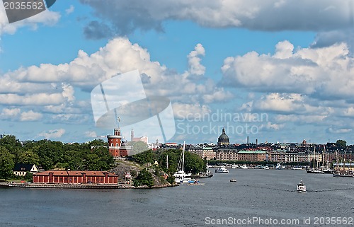 Image of Stockholm panoramic view.