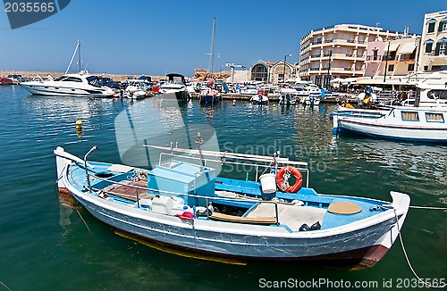 Image of Greek fishing boat.