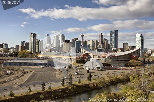 Image of Calgary Alberta Canada Skyline