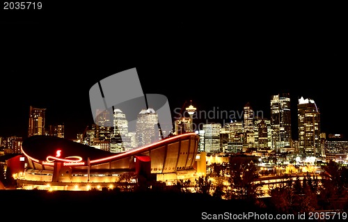 Image of Calgary Alberta Canada Skyline