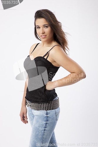Image of real beautiful young girl
