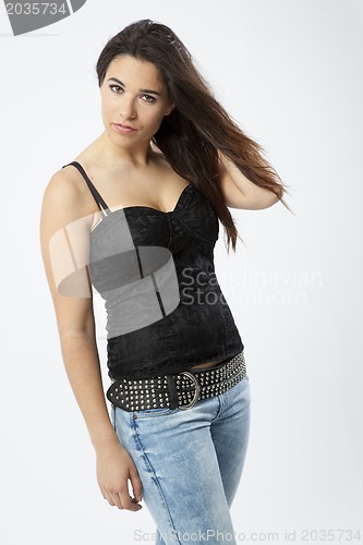 Image of real beautiful young girl