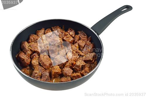 Image of Beef stew in pan