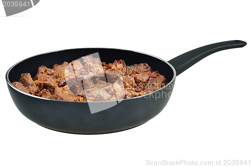 Image of Beef stew in pan