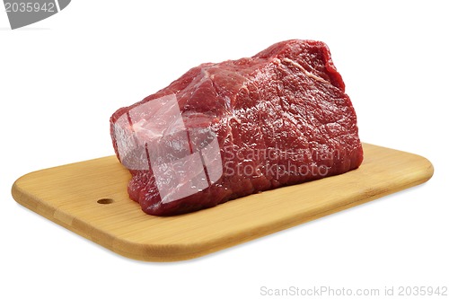 Image of Beef on a wooden board