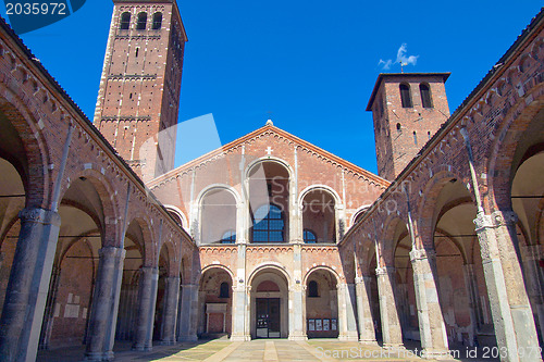 Image of Sant Ambrogio church, Milan