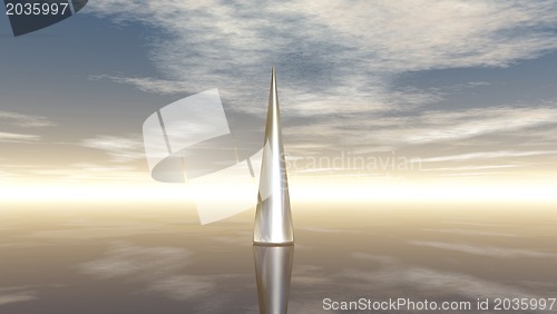 Image of metal cone