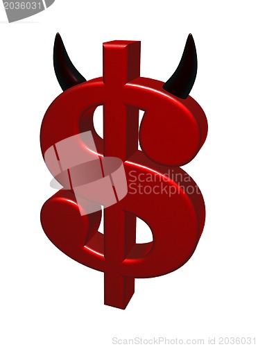 Image of dollar devil