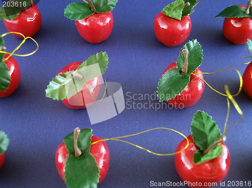 Image of apple decorations