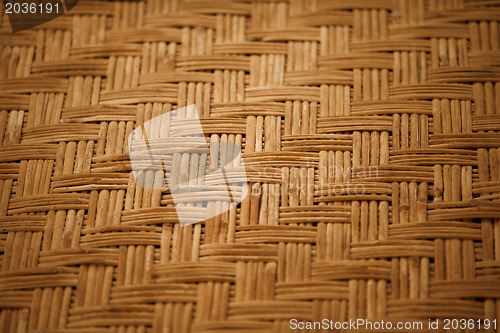 Image of Handmade bamboo mat background