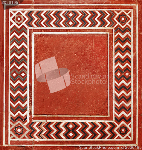 Image of Frame in the Indian style from natural stone