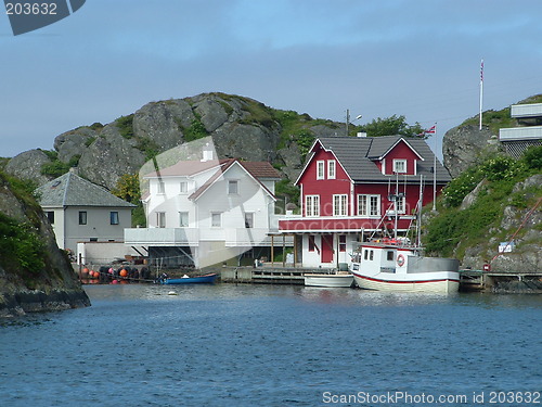 Image of Houses by the coast