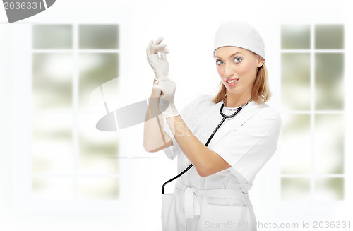 Image of Smiling nurse