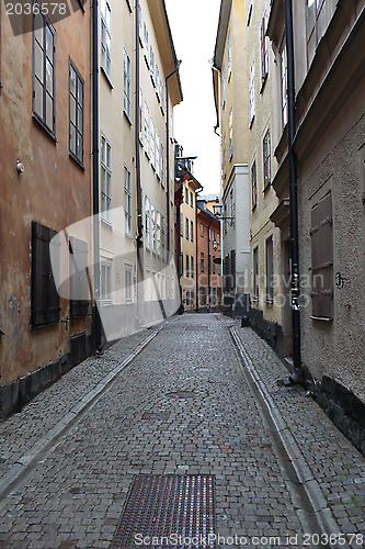 Image of street in old town