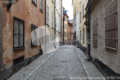 Image of cityscape street in old town