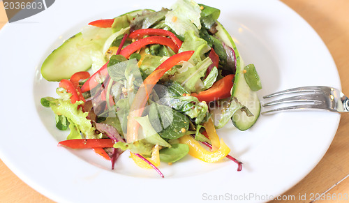 Image of Salad on the plate