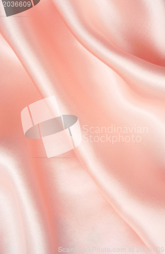 Image of Elegant pink silk as wedding background