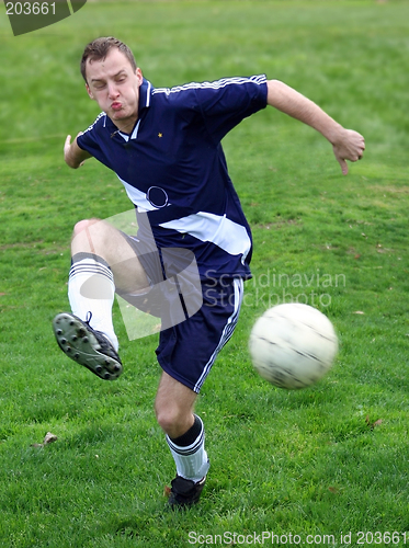 Image of Soccer player