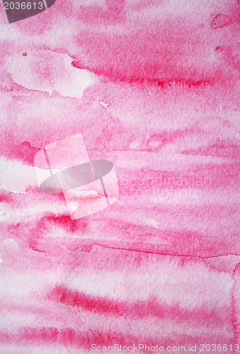 Image of Abstract watercolor background on paper texture