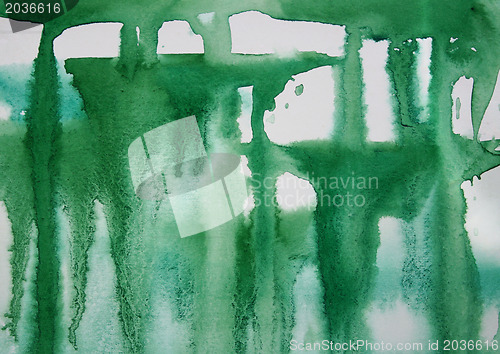 Image of Abstract watercolor background on paper texture