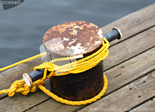 Image of Mooring rope