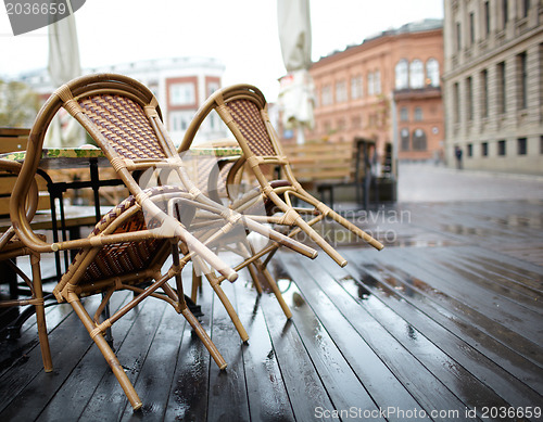 Image of Street cafe in Riga