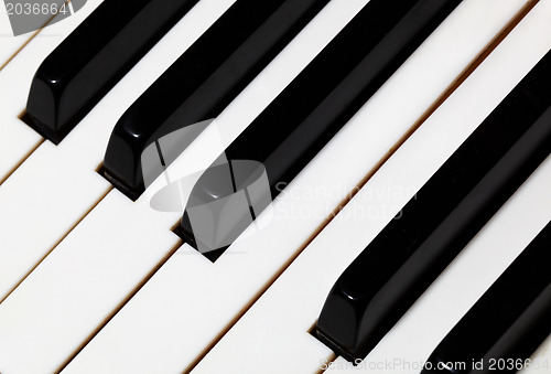 Image of Piano keys.