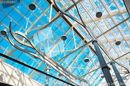 Image of Roof of the business center.