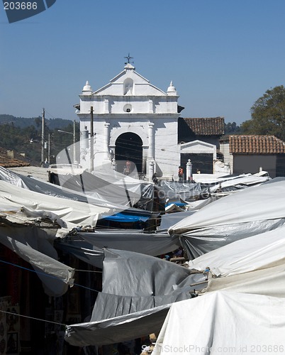 Image of guatemala church in chichicastenango