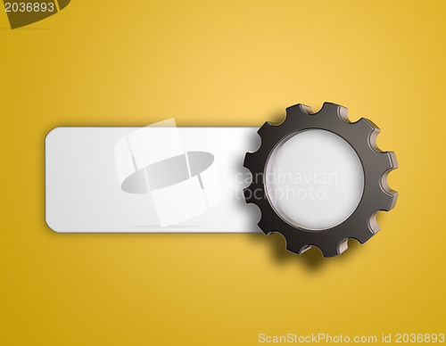 Image of gear wheel banner