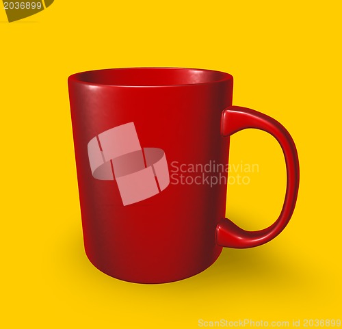 Image of red mug