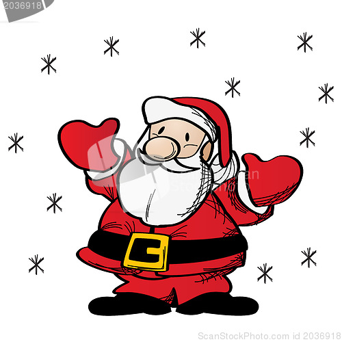 Image of Santa Claus clip art