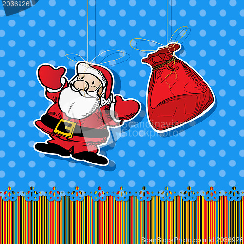 Image of Santa sticker