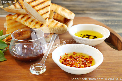 Image of Bruschetta And Condiments