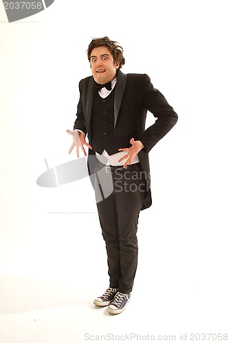 Image of crazy vampire