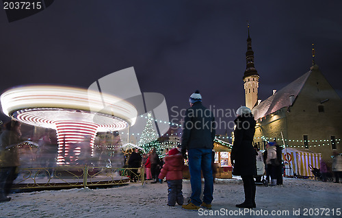 Image of The christmas market in Tallinn